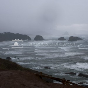 Foggy Ecola State Park View