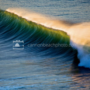 Illuminated Wave, Oregon Surf