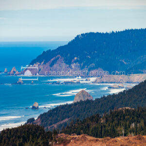 Cannon Beach at a Distance, Looking North